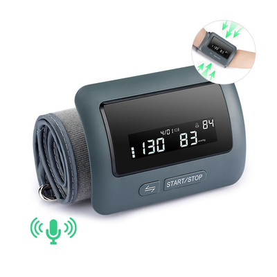Измеритель артериального давления Voice Smart Bluetooth Автоматический монитор АД для дома на плече