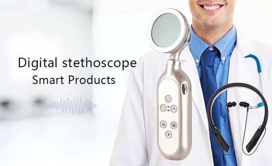 Bluetooth Home Hospital Электронный цифровой стетоскоп Smart Wireless